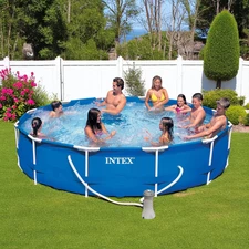 Каркасный бассейн Intex 56996, (28212), 366 х 76 см., с фильтр-насосом